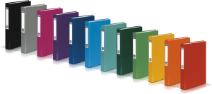 Segregator VauPe FCK 4-ringowy A4 40mm zielony (057/06) 2