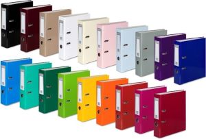 Segregator VauPe FCK dźwigniowy A4 50mm błękitny (062/12) 2