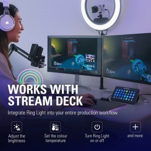 Lampa pierścieniowa Elgato 10LAC9901 14