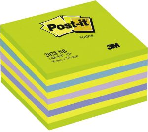 Post-it Bloczek samoprzylepny 76x76/450K niebiesko/zielony (FT510093253) 1