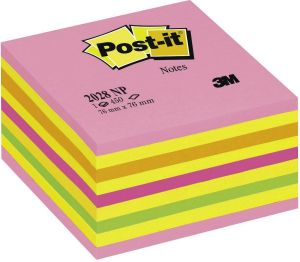 Post-it Bloczek samoprzylepny 76x76/450K róż cukierkowa (FT510093204) 1