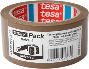 Tesa Taśma pakowa tesa® SOLVENT 66m x 48mm, brązowa (55263-00002-00) 1