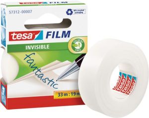 Tesa Taśma biurowa tesafilm® invisible 33m x 19mm (57312-00007-02) 1