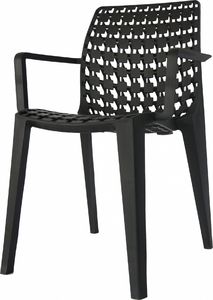 Artdeco Krzesło Patryk nowoczesne wypoczynkowe czarne 1
