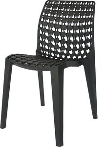 Artdeco Krzesło Olivier nowoczesne wypoczynkowe czarne 1
