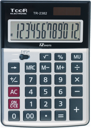 Kalkulator Toor Electronic TR-2382 12-pozycyjny (KA6860) 1