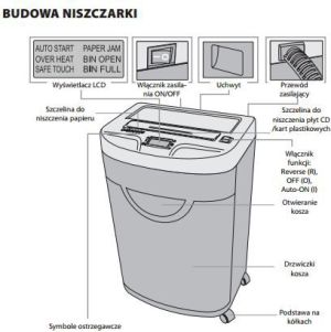 Niszczarka Wallner JP 826C P-4 270 W 2