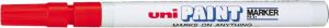Uni Mitsubishi Pencil Marker olejowy PX21 czerwony (UN5050) 1