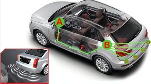 Hoalte Czujnik parkowania z wyświetlaczem uniwersalny 4