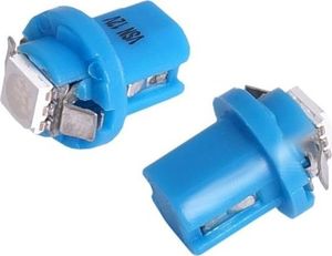 Żarówki T5 Bax B8.5d 12V SMD LED, niebieskie uniwersalny 1