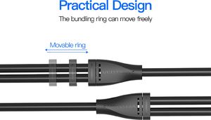 Kabel Vention czarny (BBOBY) 6