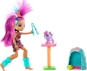 Mattel Lalka historyjka Cave Club Opiekunka kotów (GNL94/GNL95) 2