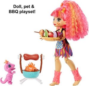 Mattel Lalka historyjka Cave Club Wspólne Grillowanie (GNL94/GNL96) 3