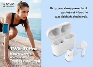 Słuchawki Savio TWS-07 Pro 11