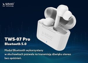 Słuchawki Savio TWS-07 Pro 10