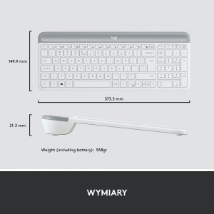 Klawiatura + mysz Logitech MK470 (920-009205) 8