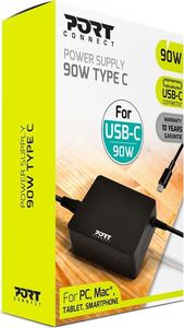 Zasilacz do laptopa Port Designs 90 W, USB-C, 12 V (900098                         ) 5