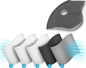 Rock Filtr do maski sportowej Rock 5 szt. 5