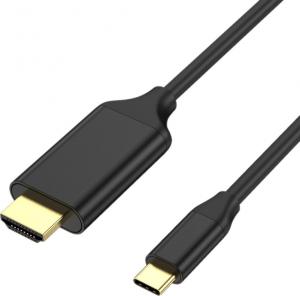 Kabel USB Mozos USB-C - HDMI 2 m Czarny (ATT1) 1