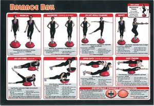 HMS Piłka do balansowania bsx pro czarna 12