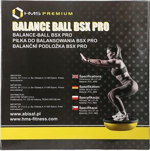 HMS Piłka do balansowania bsx pro czarna 13