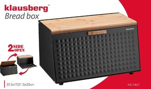 Chlebak Klausberg drewniano-stalowy  (KB-7467) 4