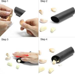 KingHoff ZESTAW DO OBIERANIA I WYCISKANIA CZOSNKU ELITEHOFF 5