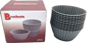 Brunbeste SILIKONOWE FOREMKI DO PIECZENIA MUFFINEK 12szt. 2