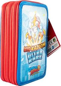 Piórnik Cife Superzings Piórnik z Wyposażeniem niebieski 2