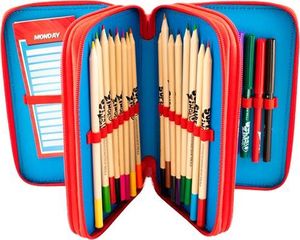 Piórnik Cife Superzings Piórnik z Wyposażeniem niebieski 8