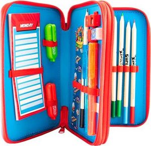 Piórnik Cife Superzings Piórnik z Wyposażeniem niebieski 9