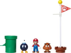 Figurka Jakks Pacific Super Mario - Zestaw Acorn Plains (85987-4L) 4