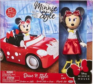 Jakks Pacific Lalka Minnie Mouse i Samochód Minnie Cooper 1