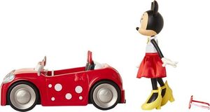 Jakks Pacific Lalka Minnie Mouse i Samochód Minnie Cooper 4