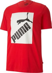 Puma Koszulka męska Puma Big Logo Tee czerwony M 1