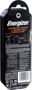 Ładowarka Energizer Car Charger 2xUSB + Lightning Cable (1.2m) black 4