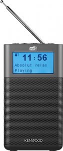 Radio Kenwood KENWOOD CR-M10DAB DAB+ Radio with Bluetooth/FM black/grey 1
