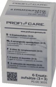 Końcówka ProfiCare do szczoteczki sonicznej i irygatora PC-DC 3031 6szt. 2