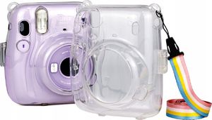 Pokrowiec LoveInstant Futerał Etui Pokrowiec Case Do Fujifilm Instax Mini 11 - Przezroczysty 3
