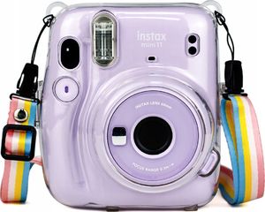 Pokrowiec LoveInstant Futerał Etui Pokrowiec Case Do Fujifilm Instax Mini 11 - Przezroczysty 8