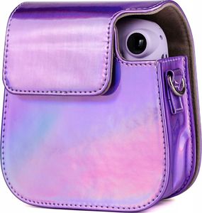 Pokrowiec LoveInstant Fujifilm Instax Mini 11 - Fioletowy / Błysk 10