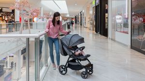 Wózek Lionelo Wózek spacerowy Natt Magnolia szaro-różowy 12