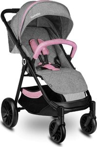 Wózek Lionelo Wózek spacerowy Natt Magnolia szaro-różowy 2