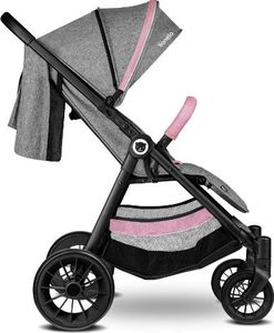 Wózek Lionelo Wózek spacerowy Natt Magnolia szaro-różowy 5