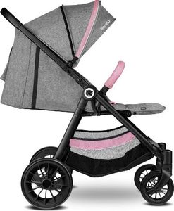 Wózek Lionelo Wózek spacerowy Natt Magnolia szaro-różowy 6