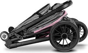 Wózek Lionelo Wózek spacerowy Natt Magnolia szaro-różowy 7