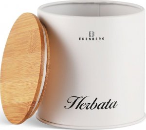 Chlebak Edenberg Chlebak Edenberg EB 129 metal + 3 pojemniki biały 2