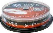 HP DVD-R 4.7 GB 16x 10 sztuk (HP1610-) 1
