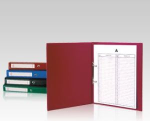 Biurfol Teczka do akt osobowych A4/2R, PCV, czarny (BF1123) 4