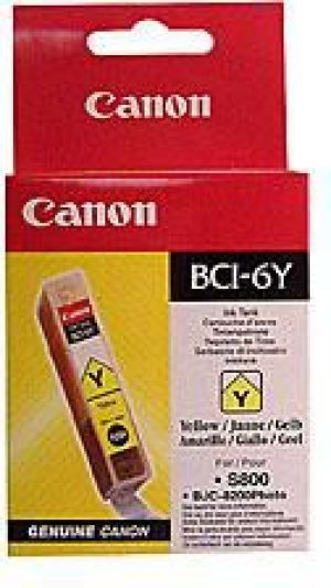 Tusz Canon tusz BCI-6Y Yellow 2